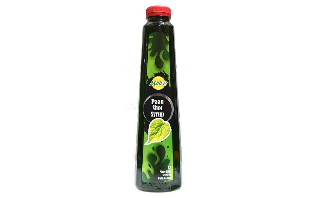 Malvi's Paan Shot Syrup    Bottle  1000 millilitre